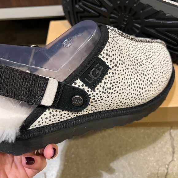 NIB Ugg Australia Womens Lanah Clog Micro Cheetah Slipper Jasmine Various Sizes - Picture 6 of 10